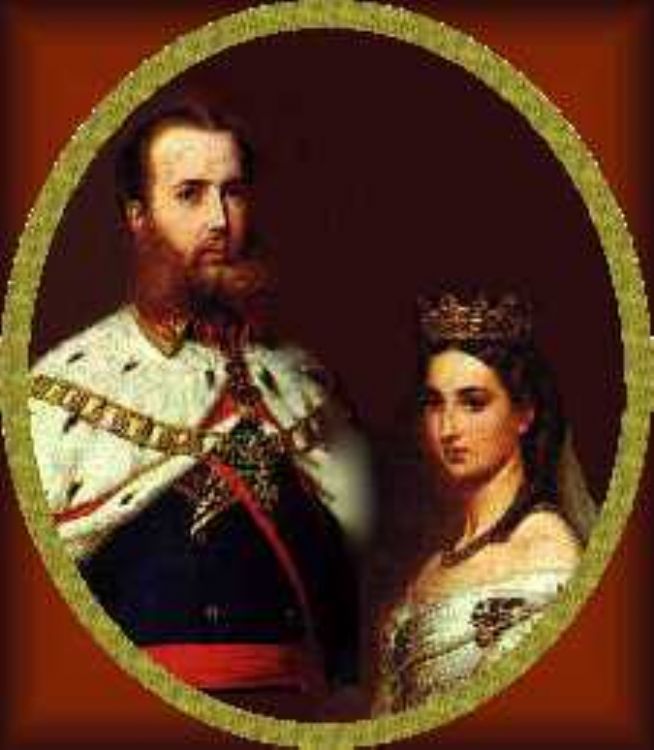 Carlota y Maximiliano de Habsburgo