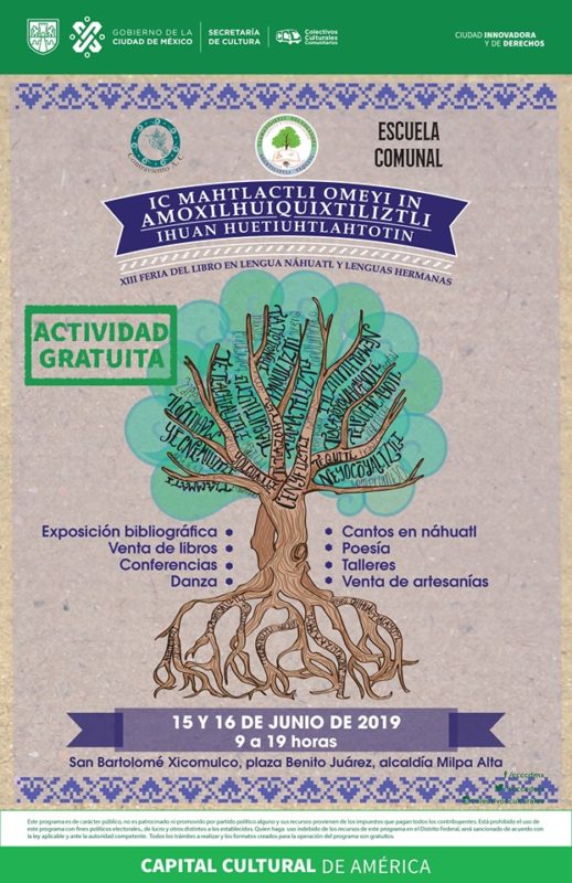 XIII Feria del Libro en Lengua Náhuatl y Lenguas Hermanas 