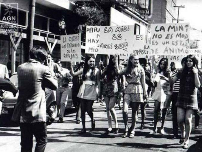 La marcha de la minifalda, una lucha que jamás pasará de moda