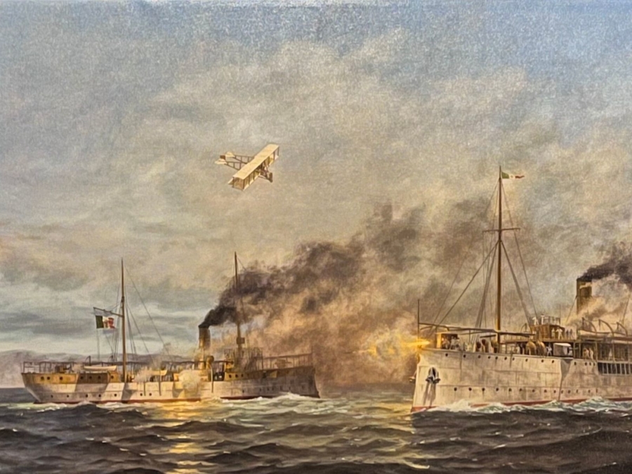 primer combate aeronaval