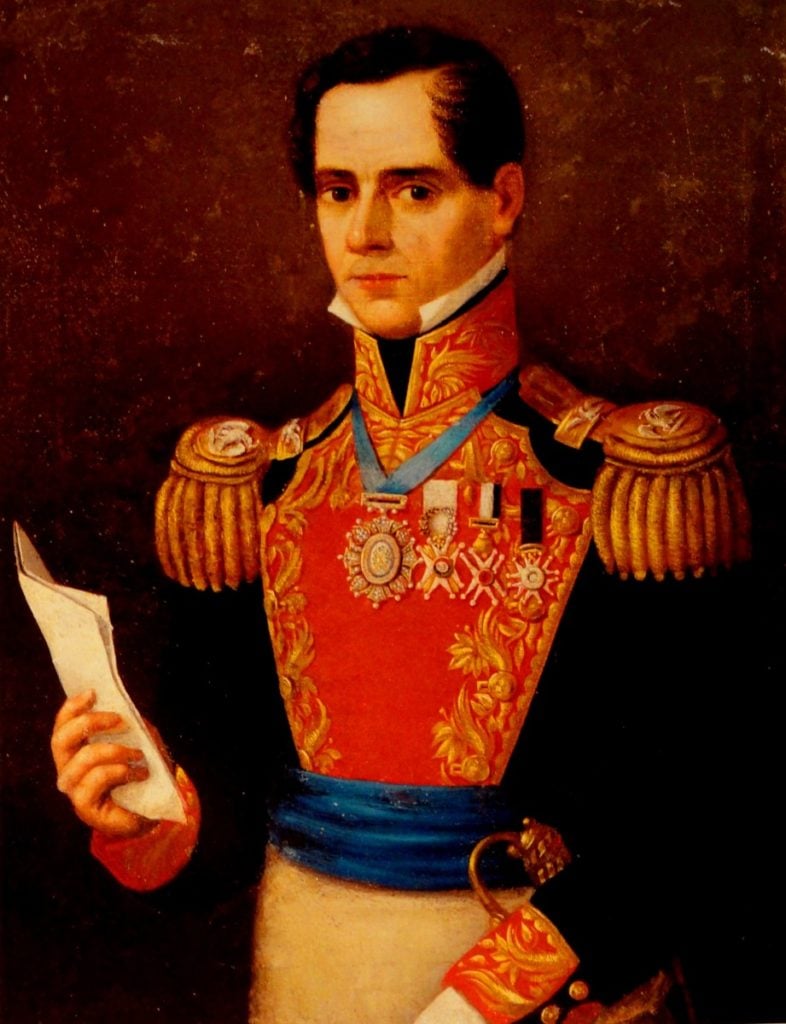 El beso que Santa Anna le dio a una mujer y que originó el estado de  Aguascalientes - México Desconocido