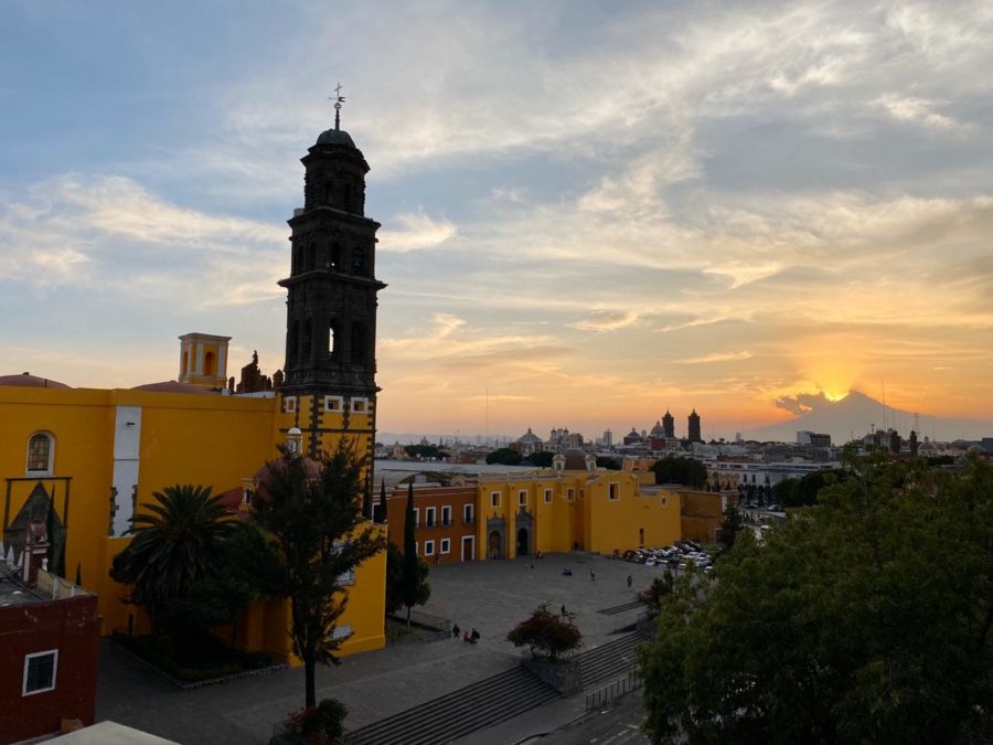 Atardecer Centro Histórico Puebla