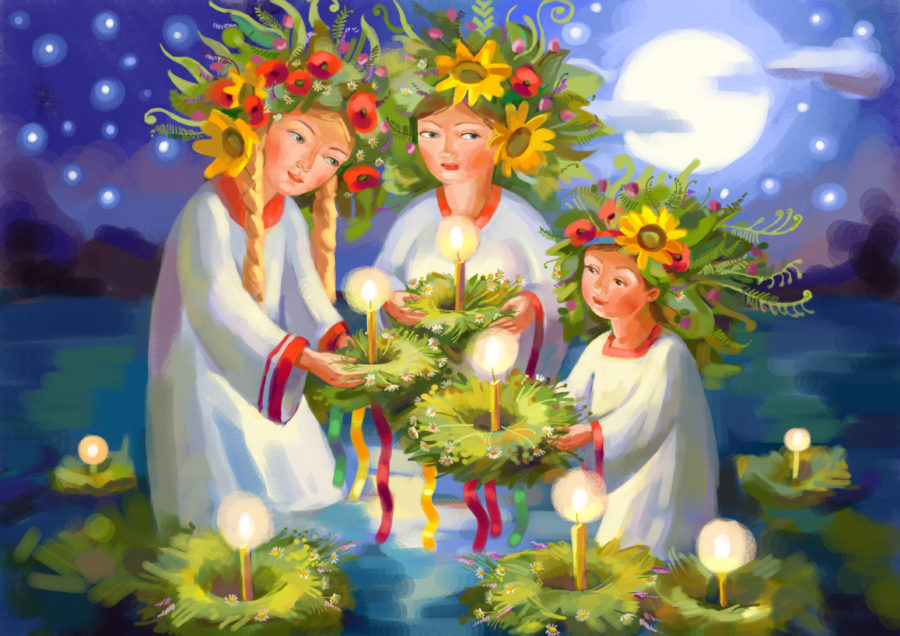 Summer solstice. Midsummer Day. Ivan Kupala Summer solstice. Midsummer Day. Ivan Kupala