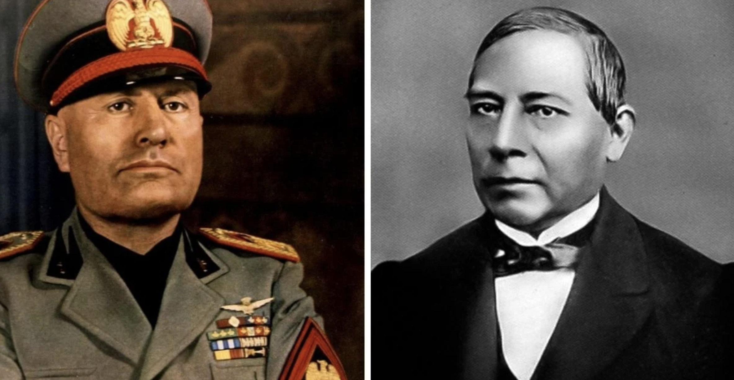 Benito Mussolini se llamaba así en honor a Juárez; conoce la razón - México  Desconocido
