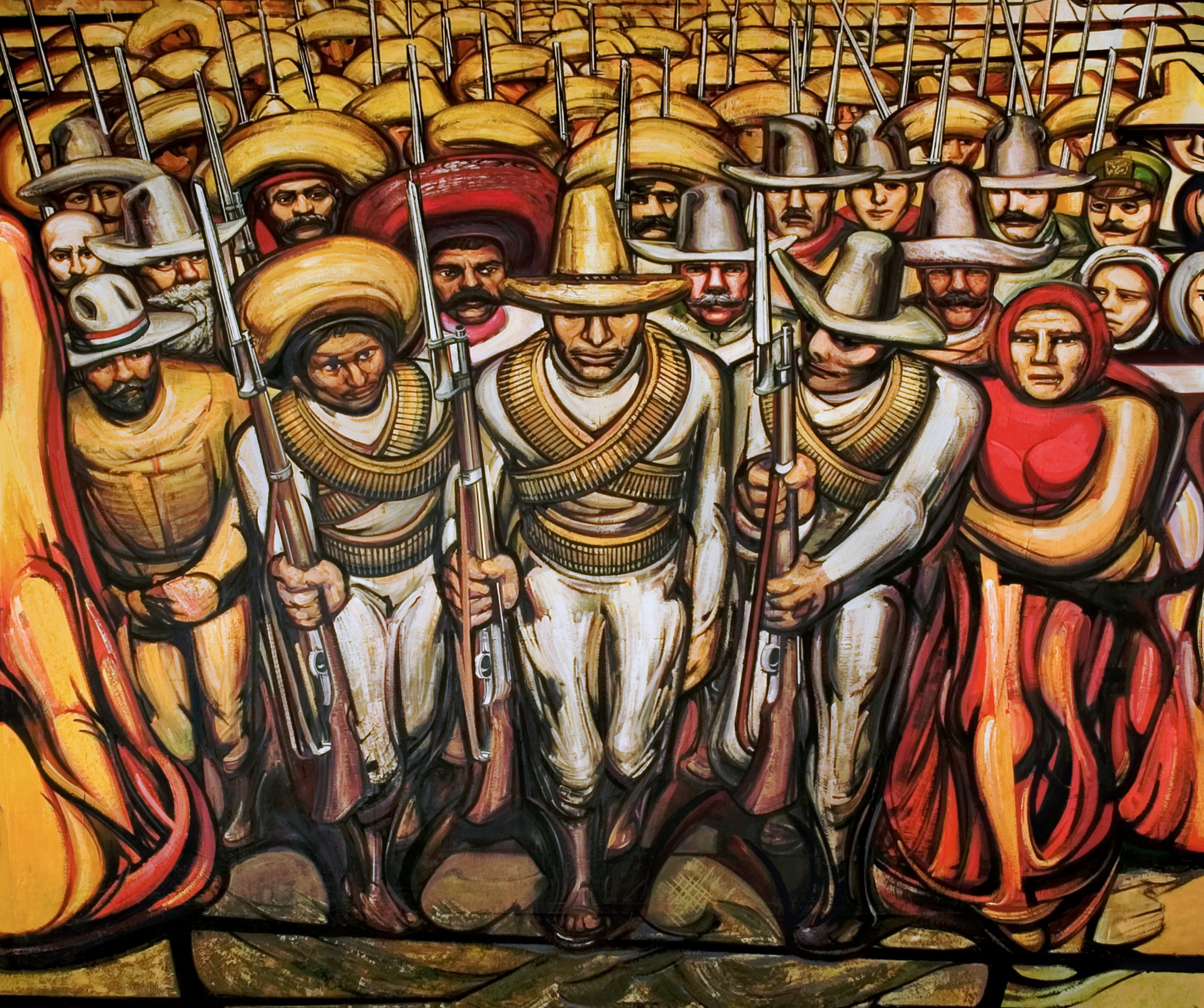 20-de-noviembre-mural-siqueiros-inah 20 de noviembre