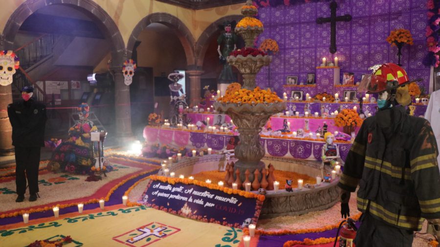 altar de día de muertos en Tlaquepaque