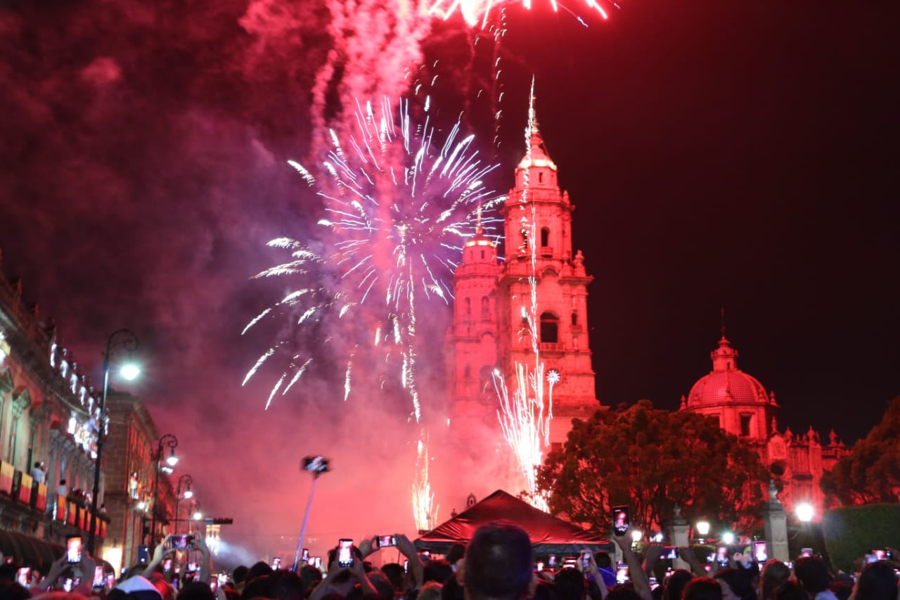 Hoy Morelia festejará 480 años de historia con espectáculo de pirotecnia |  México Desconocido