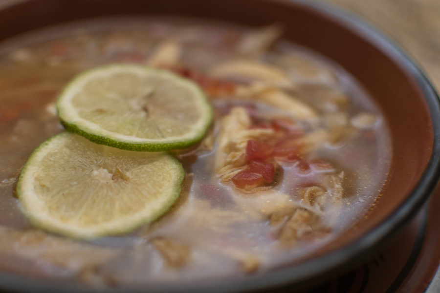 Receta de sopa de lima