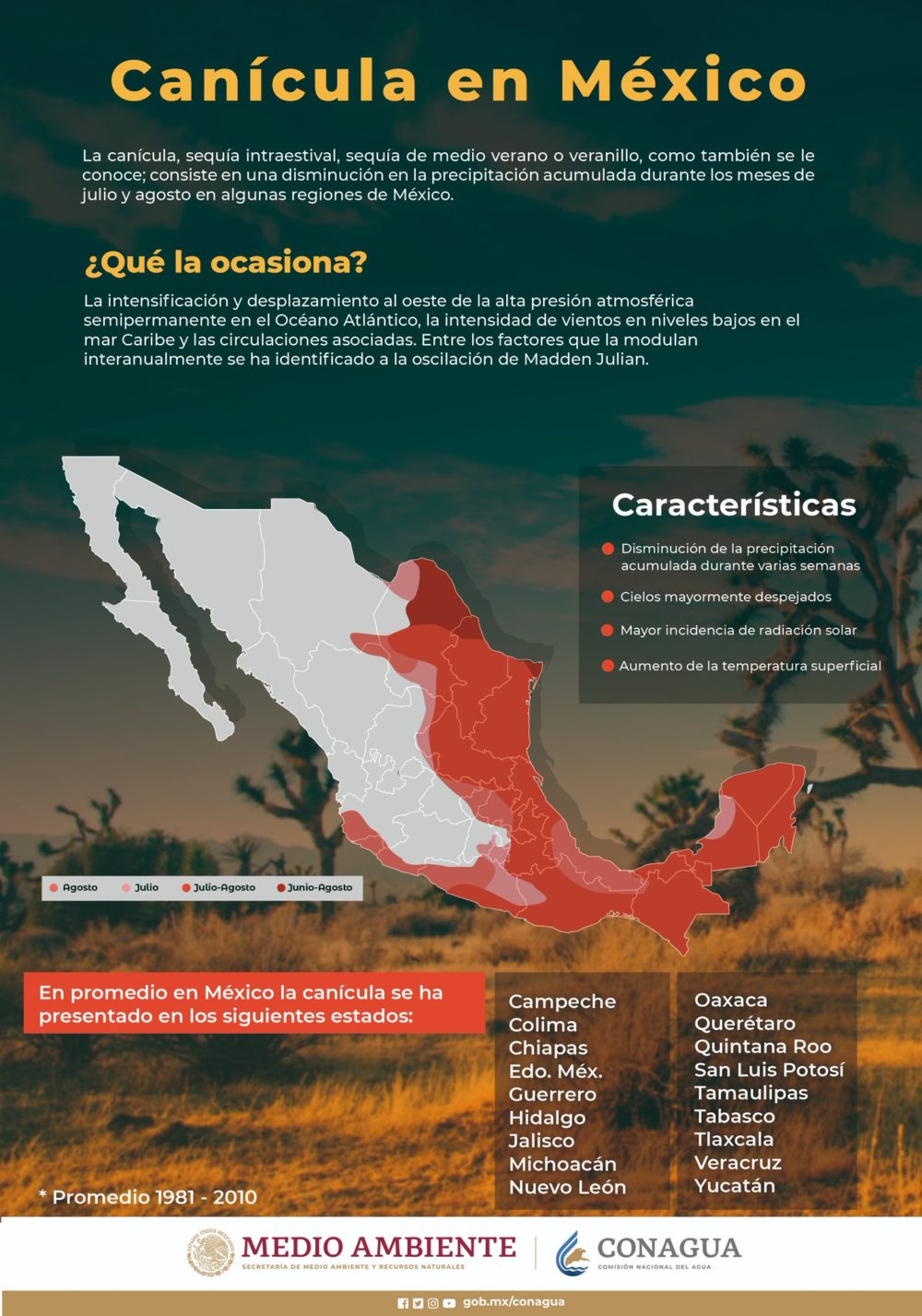 Canícula 2021, ya está aquí la temporada de calor extremo México