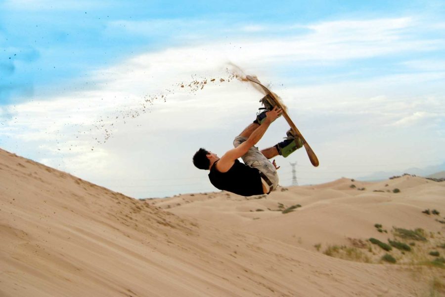 sandboard en Samalayuca
