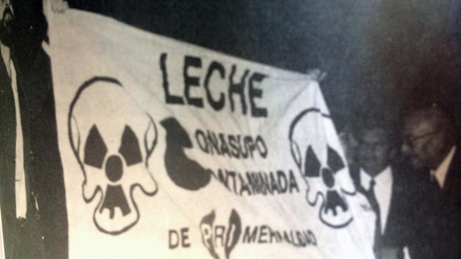 leche radioactiva