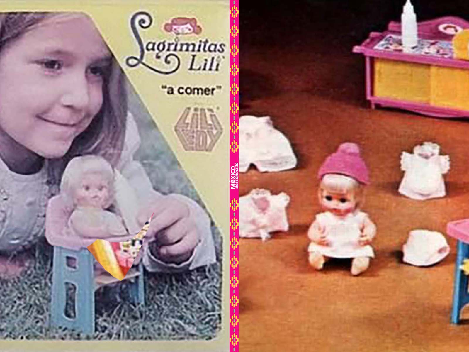 Lagrimitas Lilí, de muñecas más queridas las niñas mexicanas - México Desconocido