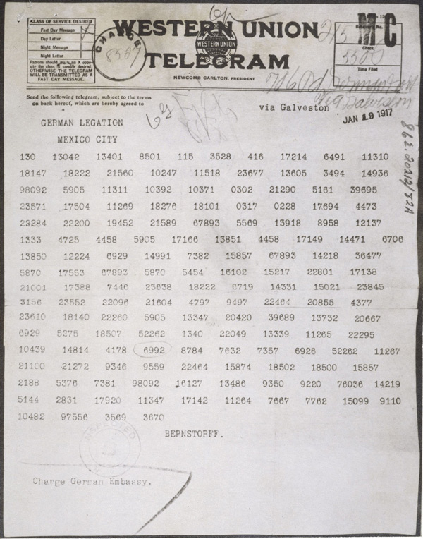 Telegrama Zimmermann