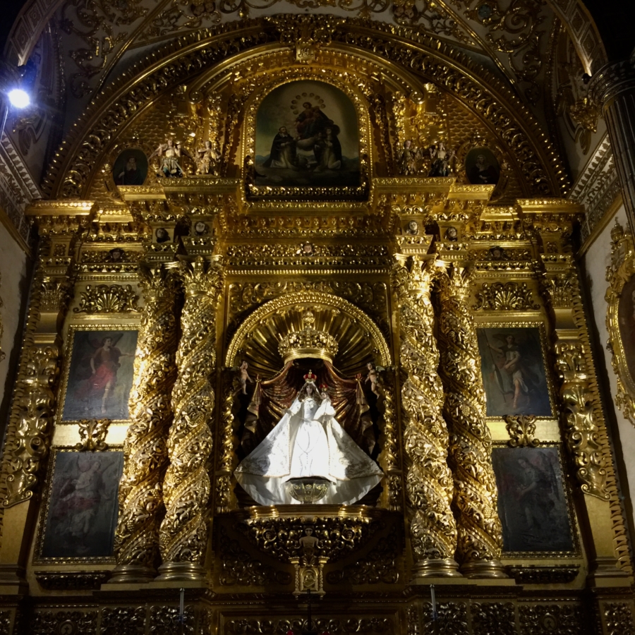 Virgen del Rosario Santo Domingo