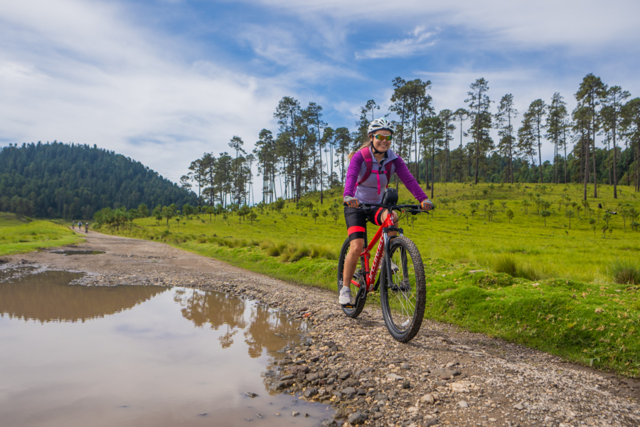 ciclismo en valle de bravo