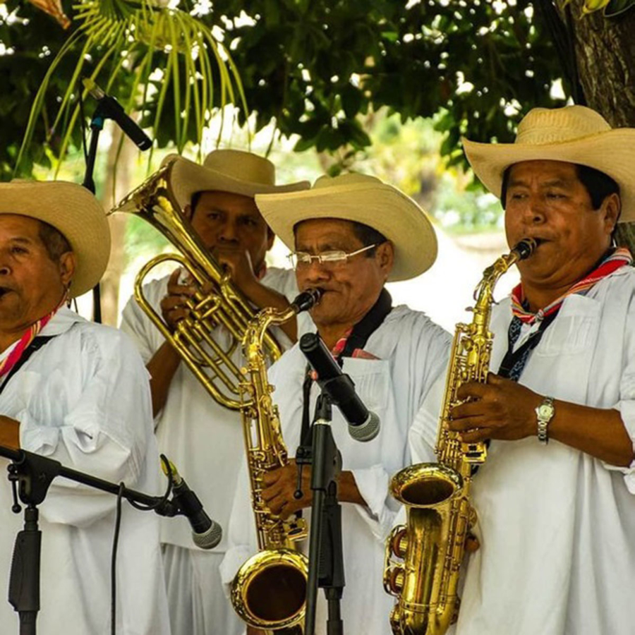 Músicos cumbre Tajín