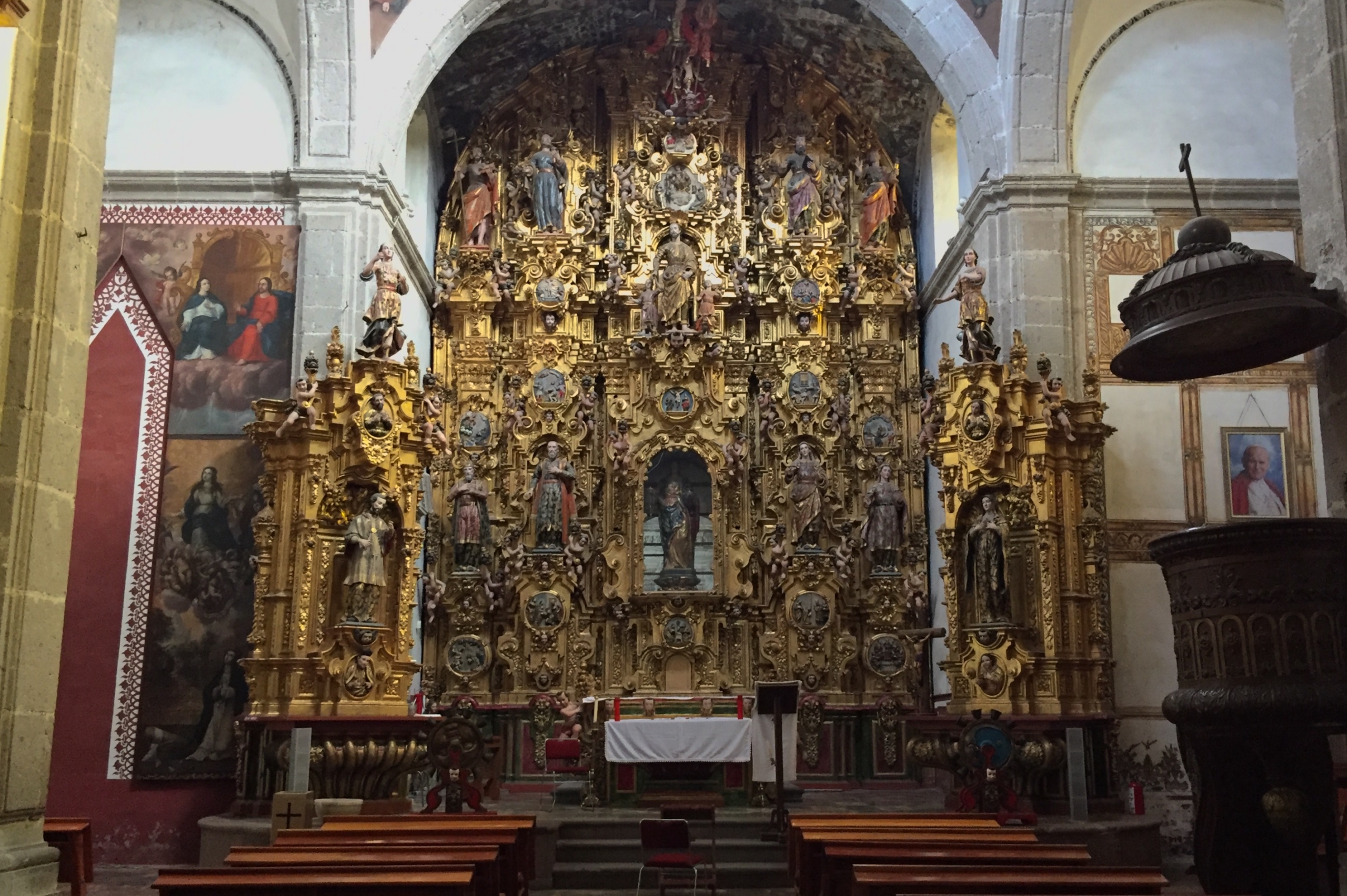 La Capilla del Rosario de Azcapotzalco, un tesoro barroco poco conocido -  México Desconocido