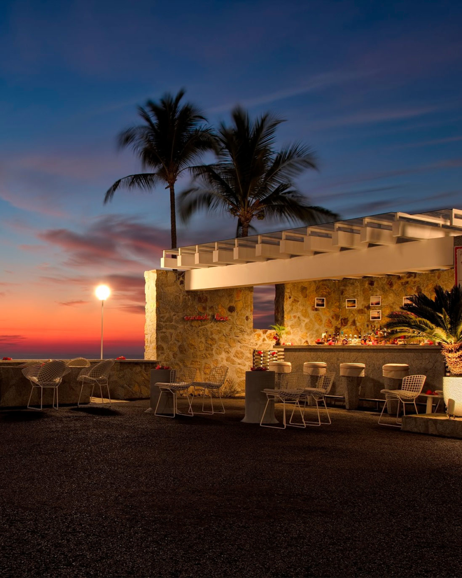 Atardecer en Acapulco desde Sunset Bar