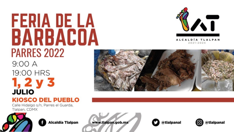¿Estás listo para probar los mejores tacos de borrego de la Ciudad de México? La Feria de la Barbacoa te espera este fin de semana. 