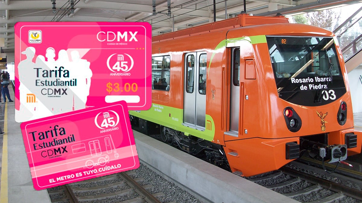 Tarjeta del metro para estudiantes, te decimos cómo tramitarla para que  viajes por tan sólo 3 pesos - México Desconocido