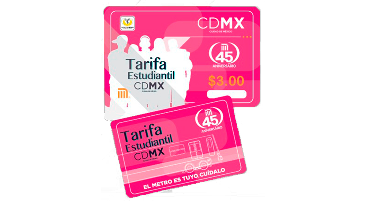 Tarjeta del metro para estudiantes, te decimos cómo tramitarla para que  viajes por tan sólo 3 pesos - México Desconocido