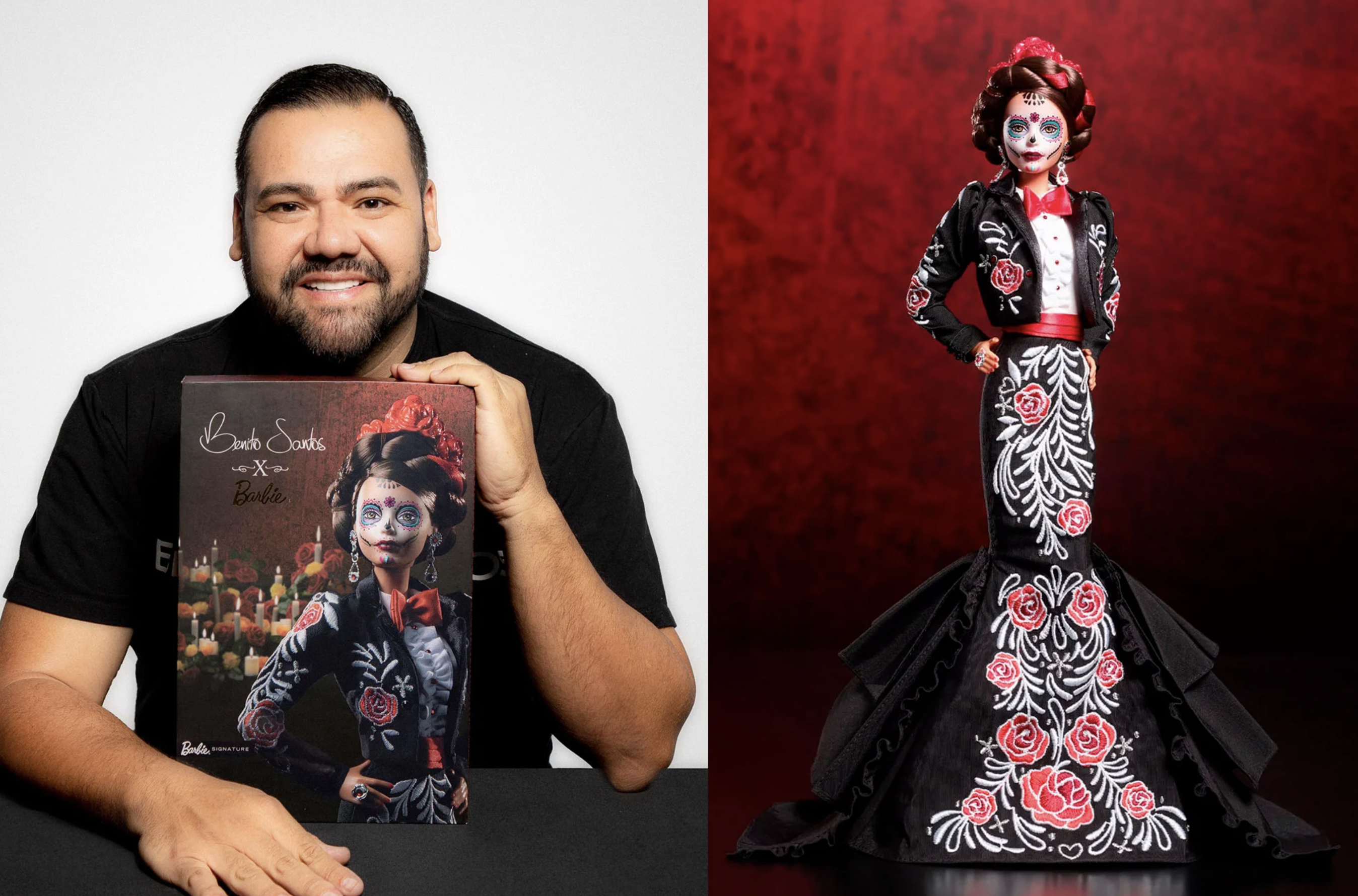 Barbie Día de Muertos x Benito Santos, la primera edición diseñada por un  mexicano - México Desconocido