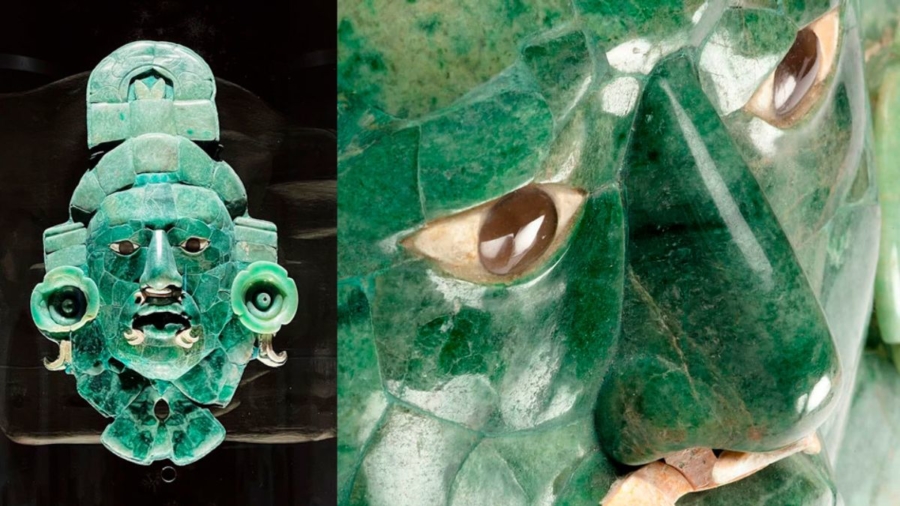 máscara de Calakmul 