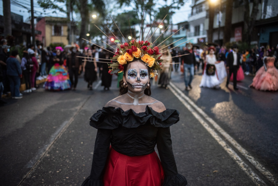 desfile de catrinas xalapa