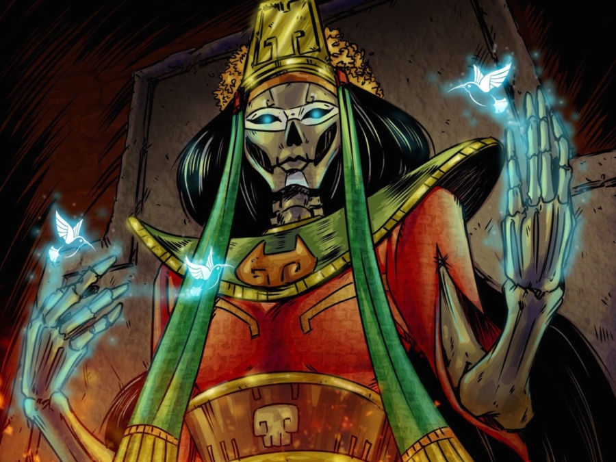 Mictecacihuatl, señora de la muerte y reina del Mictlán - México Desconocido