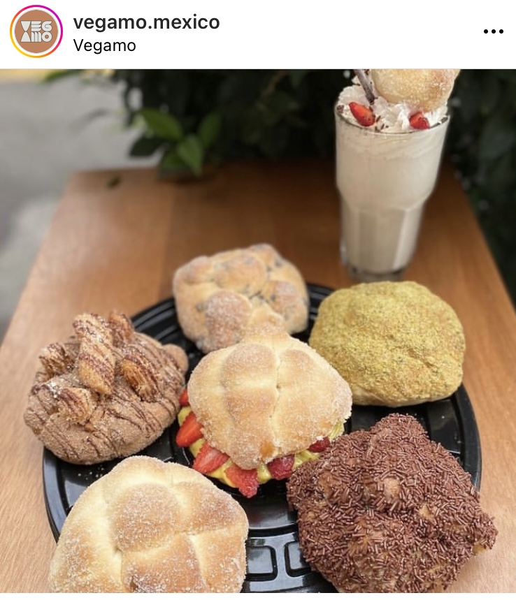 pan de muerto de vegamo