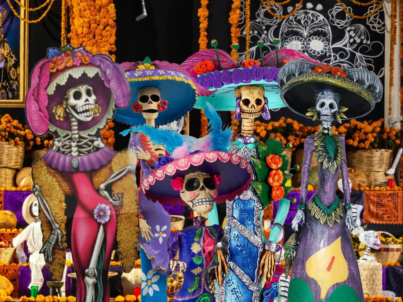 Limpia la habitación Arqueólogo Especializarse Catrina, el origen del mayor ícono mexicano del Día de Muertos - México  Desconocido