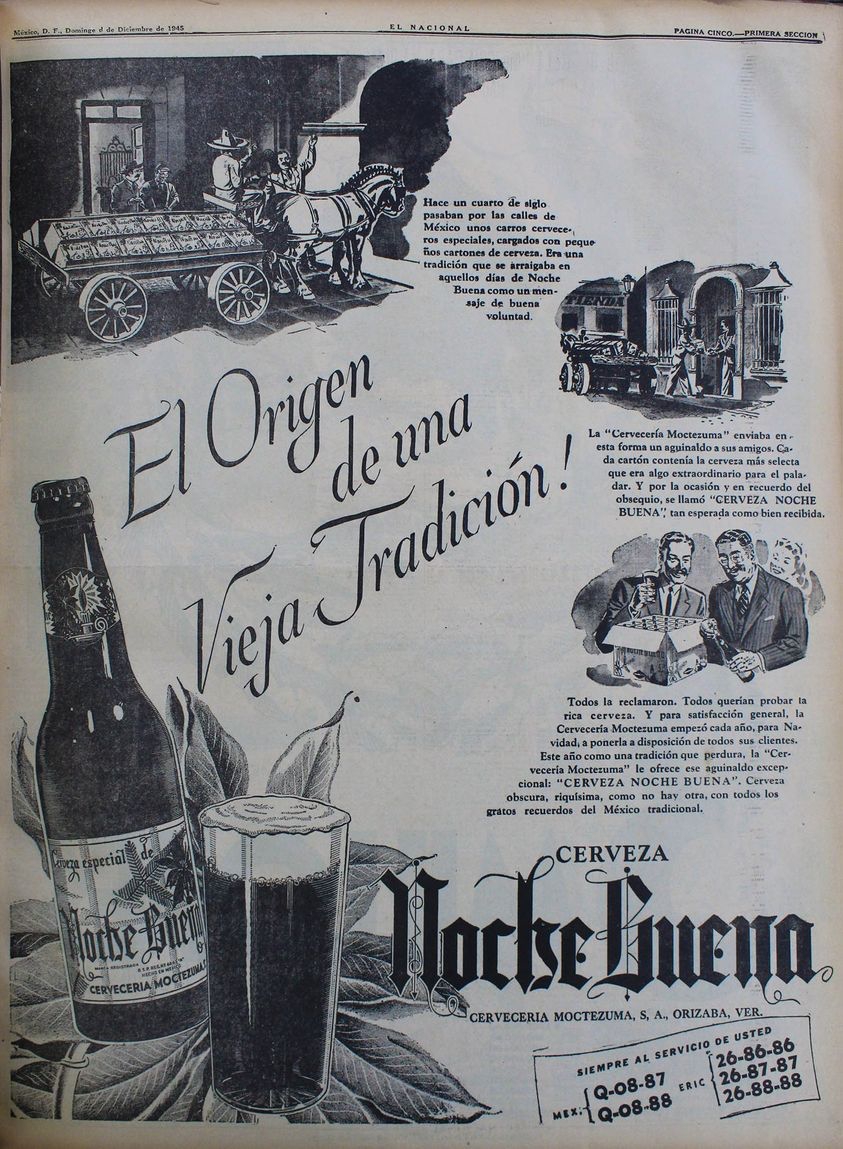 Cuál es la historia de la cerveza Noche Buena y por qué solo se vende en  invierno? - México Desconocido
