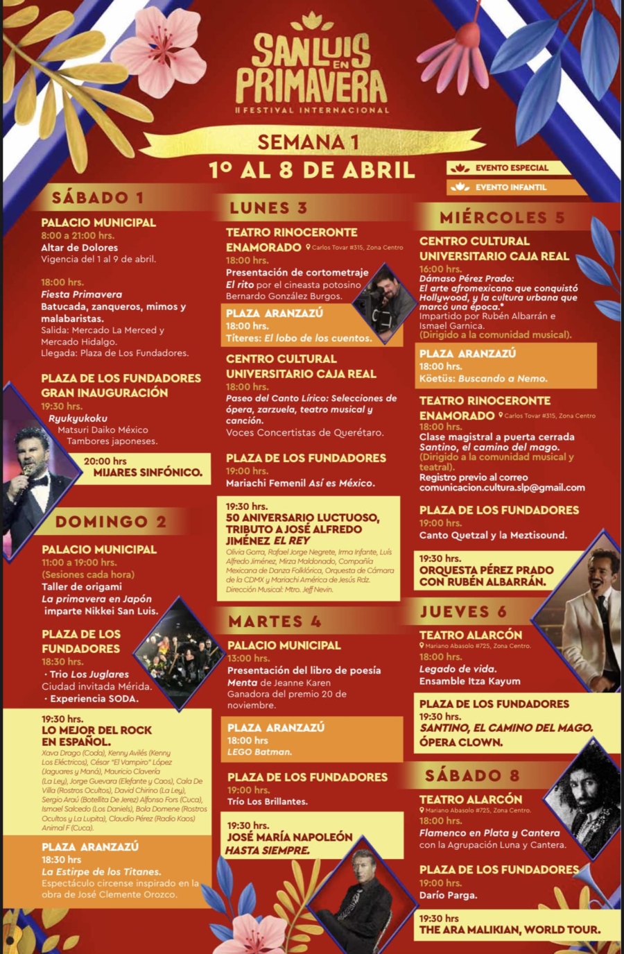 Festival Internacional San Luis en Primavera 2023