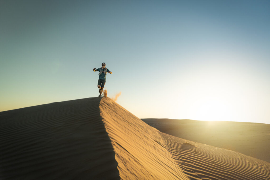 Carrera en el desierto