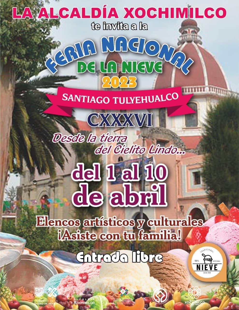 Feria de la Nieve de Xochimilco 2023 