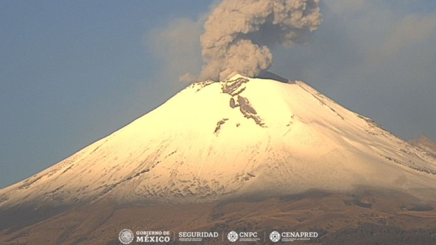 volcán Popocatépetl