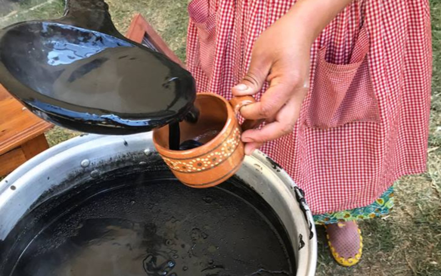atole de chaqueta