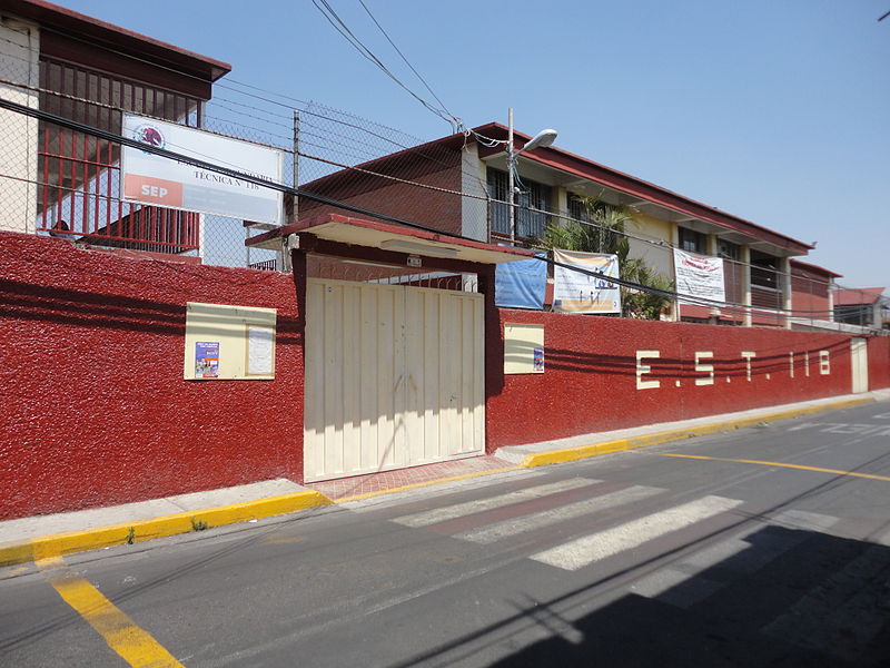 Technical High School 118 in Xochimilco, CDMX
