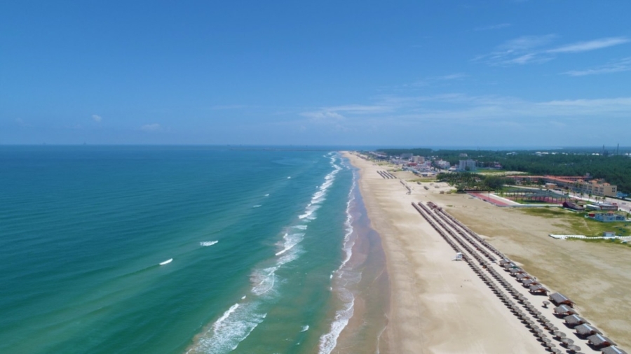 La playa Miramar, favorita de Tamaulipas