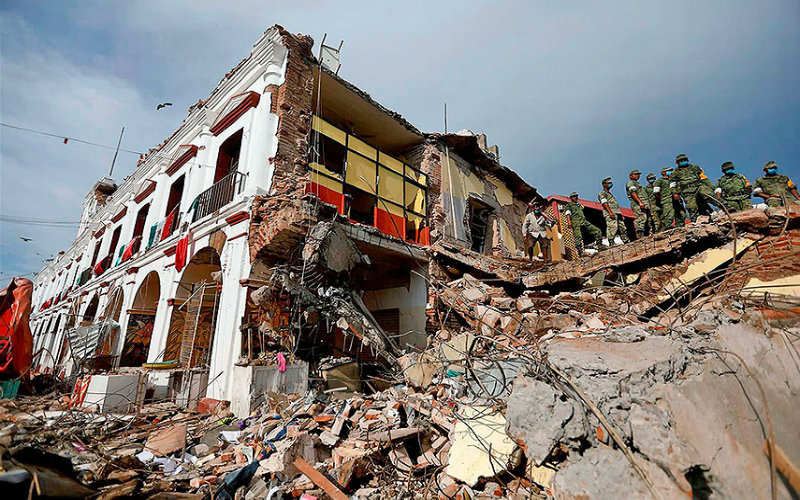Terremoto México 2017, así luce un edificio colapsado en Morelos 