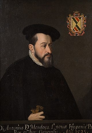 Antonio de Mendoza y Pacheco, first viceroy of New Spain