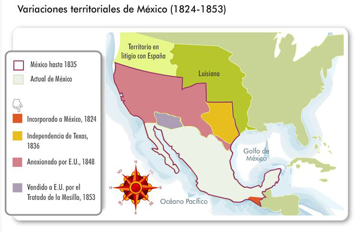 La Intervención estadounidense en México le costaría la pérdida del 55% de su territorio