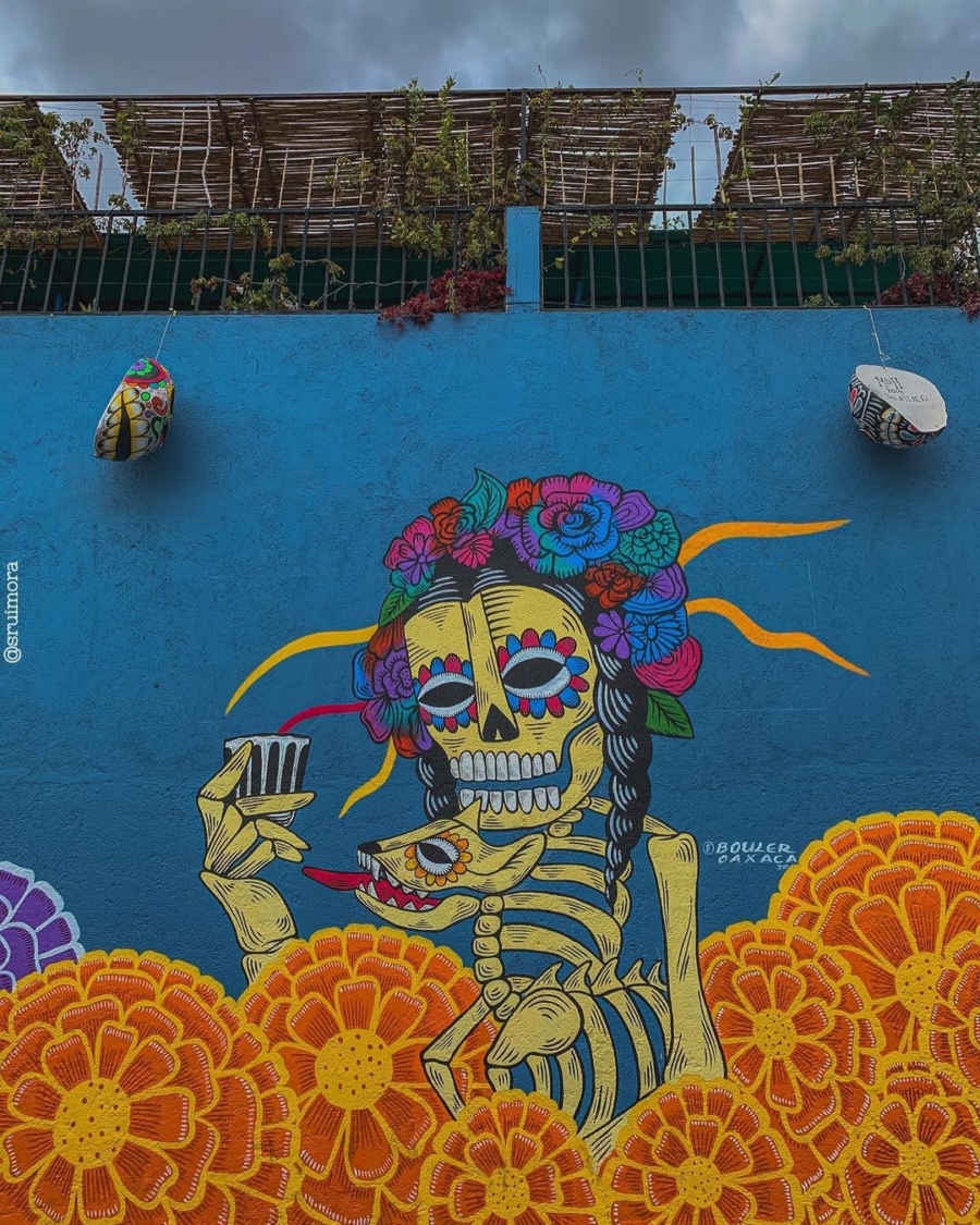 Las calles de Oaxaca se ponen a tono con la festividad de Día de Muertos