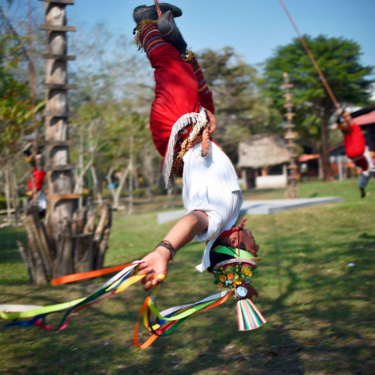 The Papantla flyers have been maintaining this tradition for 2,500 years 