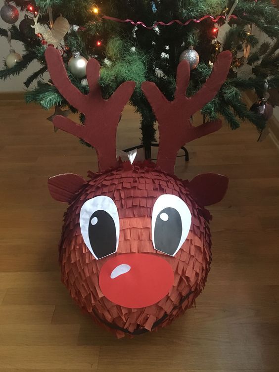 Te contamos cómo hacer una piñata navideña con globo