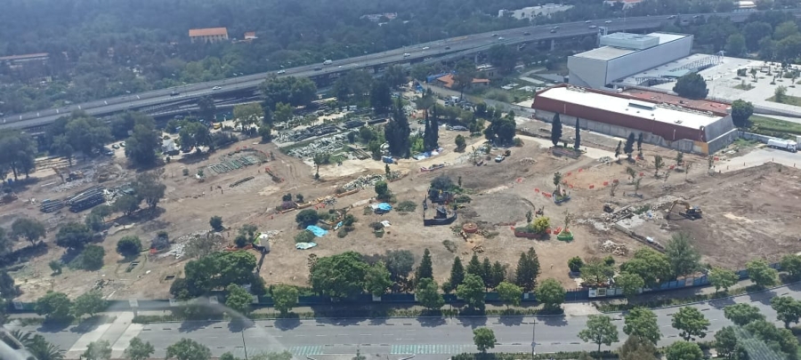 Así lucía el Parque Aztlán cuando iniciaron las obras en 2022