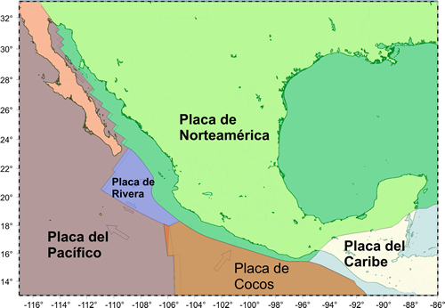 Son cinco las placas de nuestro país