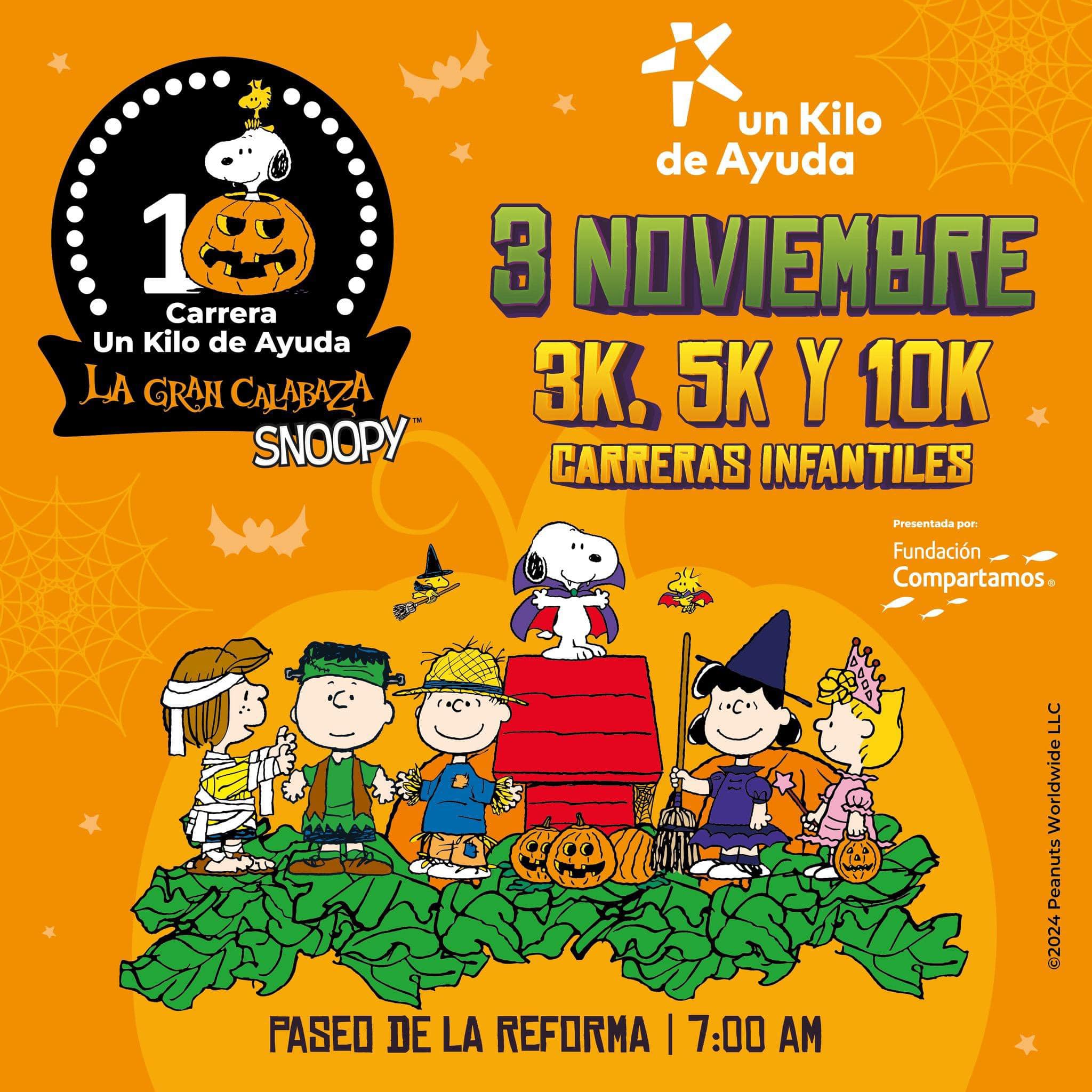 Ya abrieron las inscripciones para la Carrera de Snoopy 2024 en la CDMX México Desconocido