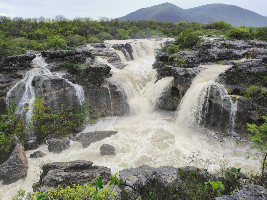 cascadas época de lluvia