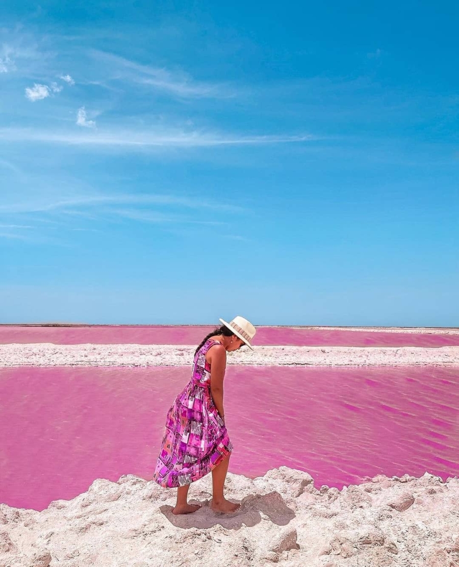 las coloradas es de los lugares más instagrameables de yucatán